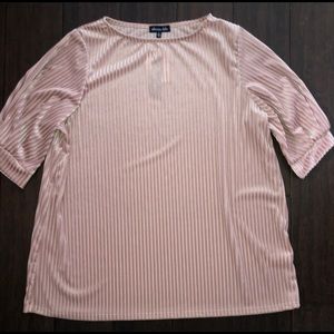 Oliva Blu Velvet Top